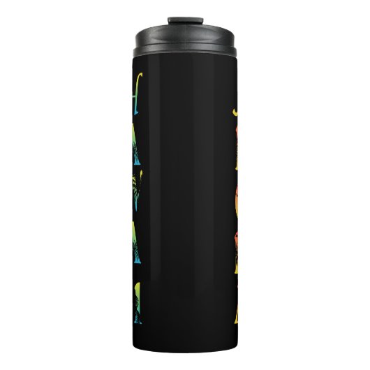 Aloha Hawaii Thermosbecher (Vorderseite)