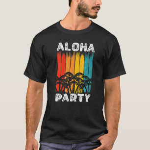Aloha Hawaii Tiki Retro Vintag Maui Ohana T-Shirt