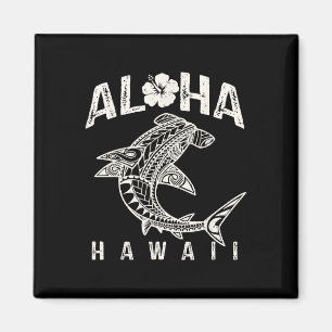 Aloha Hawaii Tril Shark Polynesisch Hawaiianischer Magnet