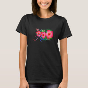 Aloha Hawaii Tropical Island Blume T-Shirt