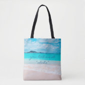Aloha Hawaii Tropical Ocean Beach Foto Tasche (Vorderseite)