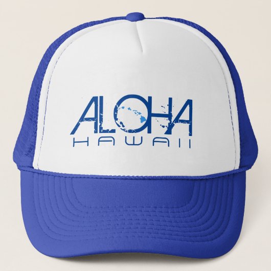 ALOHA HAWAII TRUCKERKAPPE (Vorderseite)