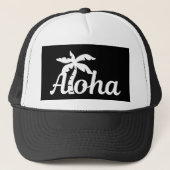 Aloha Hawaii Truckerkappe (Vorderseite)