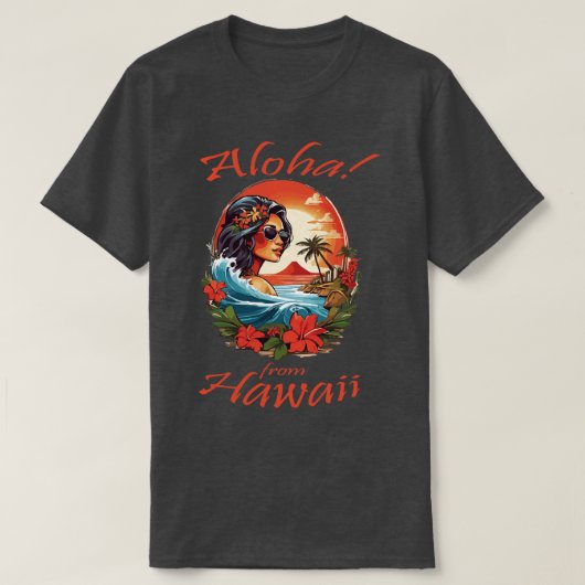 Aloha Hawaii TShirt 1 (Design vorne)
