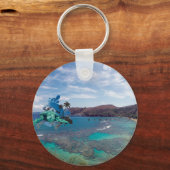 Aloha Hawaii Turtle Schlüsselanhänger (Vorderseite)