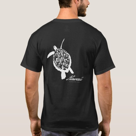 Aloha - Hawaii Turtle T-Shirt (Rückseite)