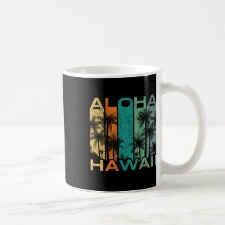 Aloha Hawaii Vintage Surfboard Kaffeetasse