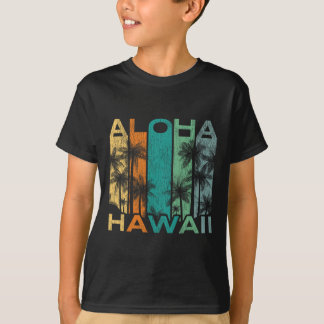 Aloha Hawaii Vintage Surfboard  T-Shirt