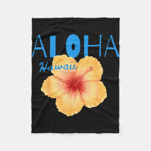 Aloha Hawaii von der Insel - Fühle das Aloha Fleecedecke