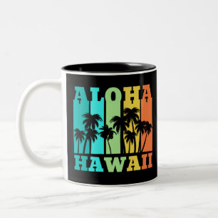Aloha Hawaii Zweifarbige Tasse