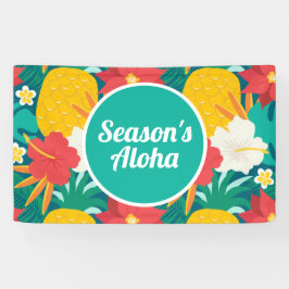 Aloha Hawaiian Banner der Saison