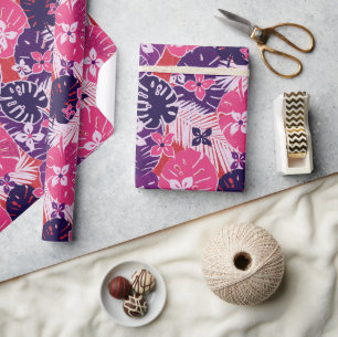 Aloha Hawaiian-Druckmuster Geschenkpapier