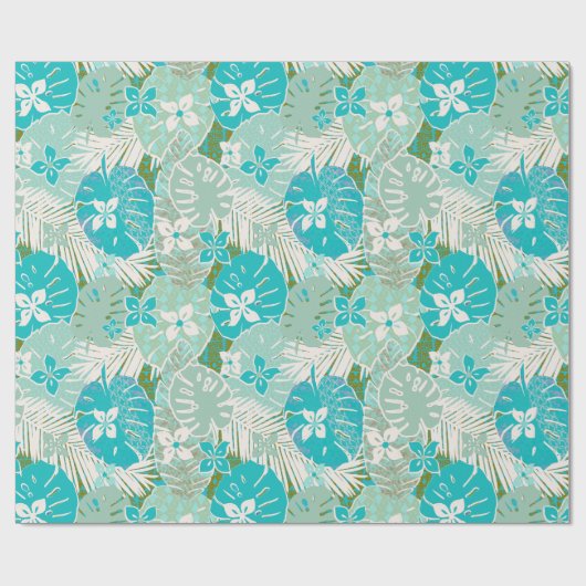 Aloha Hawaiian-Druckmuster Geschenkpapier (Flach)