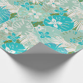 Aloha Hawaiian-Druckmuster Geschenkpapier (Ecke)