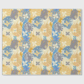Aloha Hawaiian-Druckmuster Geschenkpapier (Flach)