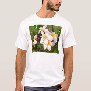 Aloha Hawaiian Frangipani Blossoms Brautparty T-Shirt