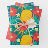 Aloha Hawaiian Geschenkpapier Set (Beispiel)