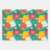 Aloha Hawaiian Geschenkpapier Set (Vorderseite)