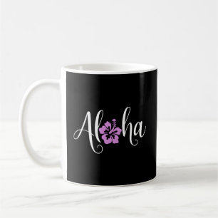 Aloha Hawaiian Hibiskus Blume Surfer Maui Kauai H Kaffeetasse