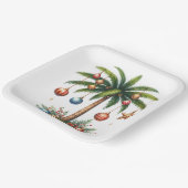 ALOHA HAWAIIAN HOLIDAY CHRISTMAS THEME PAPPTELLER (Gewinkelt)