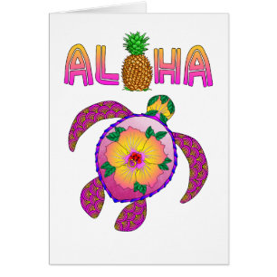 Aloha Hawaiian Honu Schildkröte
