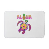 Aloha Hawaiian Honu Turtle Badematte (Vorderseite)