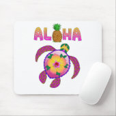 Aloha Hawaiian Honu Turtle Mousepad (Mit Mouse)