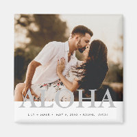 Aloha Hawaiian Island Foto Hochzeit Termin vormerk