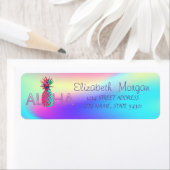 Aloha Hawaiian Pineaple Holographic