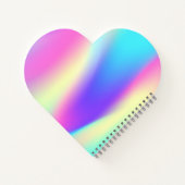 Aloha Hawaiian Pineaple Holographic Notizblock (Rückseite)