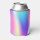 Aloha Hawaiian Pineaple Ombre Holographic Dosenkühler (Kanne Rückseite)