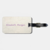 Aloha Hawaiian Pineaple-Personalisiert Gepäckanhänger (Rückseite horizontal)