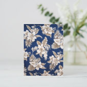 Aloha Hawaiian Print Postkarte (Stehend Vorderseite)