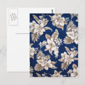 Aloha Hawaiian Print Postkarte (Vorne/Hinten)