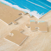 Aloha Hawaiian Santa Beach Kinder Weihnachten Puzzle (Seite)