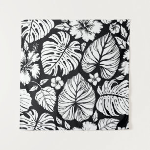 Aloha Hawaiian Shirt Nahtloses Hintergrundmuster. Wandteppich