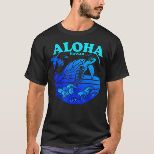 Aloha Hawaiian Strand Maori Sonnenuntergang T-Shirt