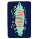 Aloha Hawaiian Surfer-Magnet Magnet (Vertikal)