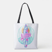 Aloha Hawaiian Surfer Taschen (Rückseite)