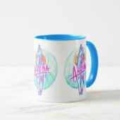 Aloha Hawaiian Surfer Tasse (VorderseiteRechts)