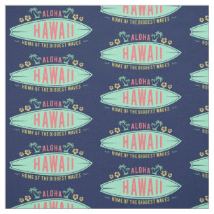 Aloha Hawaiian Surfer Zollgewebe Stoff
