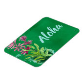Aloha Hawaiian Tropical Blume Cruise Cabin Magnet (Linke Seite)