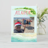 Aloha Hawaiian | Tropischer Urlaub | Weihnachten (Stehend Vorderseite)