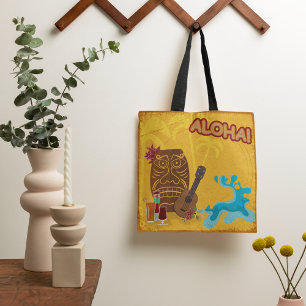 Aloha Hawaiian Vacation Tote Bag Tasche