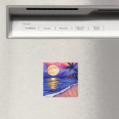 Aloha Hawaiian Vollmond Kauai Magnet (In Situ (Geschirrspüler))