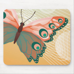 Aloha Hawaiianischer Schmetterling Hochzeit Liebe  Mousepad