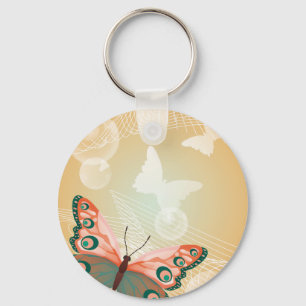 Aloha Hawaiianischer Schmetterling Hochzeit Liebe Schlüsselanhänger