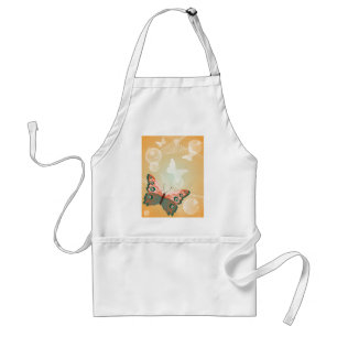 Aloha Hawaiianischer Schmetterling Hochzeit Liebe  Schürze