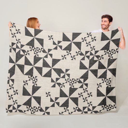 Aloha hawaiianisches Musterdruck Fleecedecke (Beispiel)
