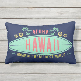 Aloha hawaiische Surfer-Wurfskissen Lendenkissen